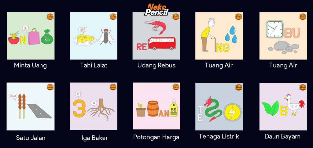 Jawaban Tebak Gambar Level 1 Terbaru - KibrisPDR