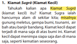 Jelaskan 4 Contoh Kiamat Sugra - KibrisPDR