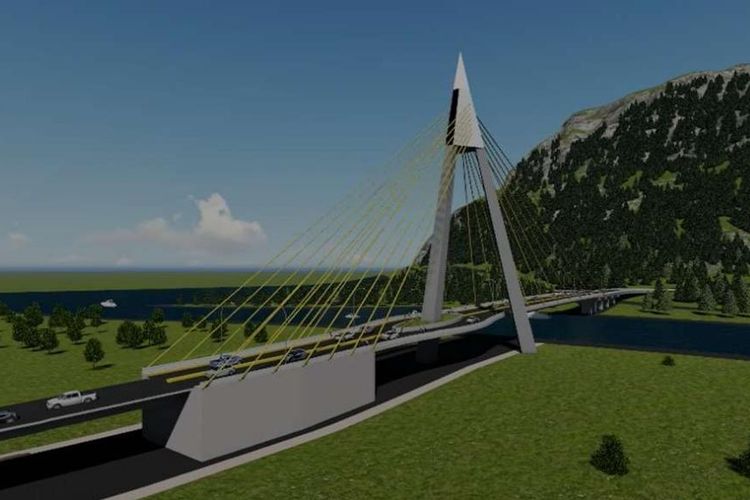 Detail Jembatan Cable Stayed Nomer 32