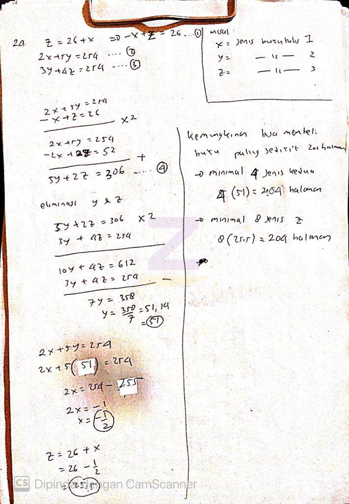 Detail Jenis Buku Tulis Nomer 39