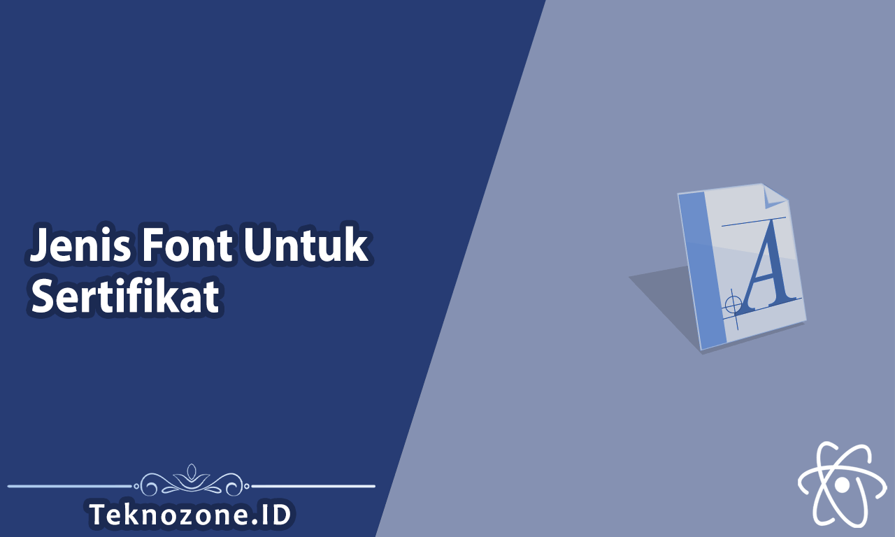 Detail Jenis Font Untuk Ijazah Nomer 42