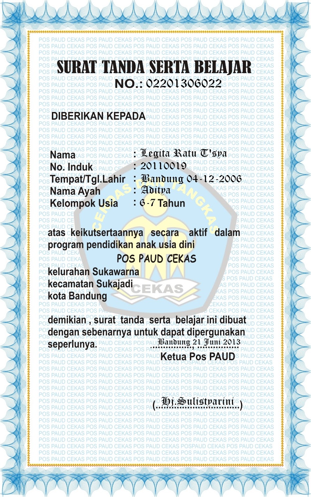 Detail Jenis Font Untuk Ijazah Nomer 47