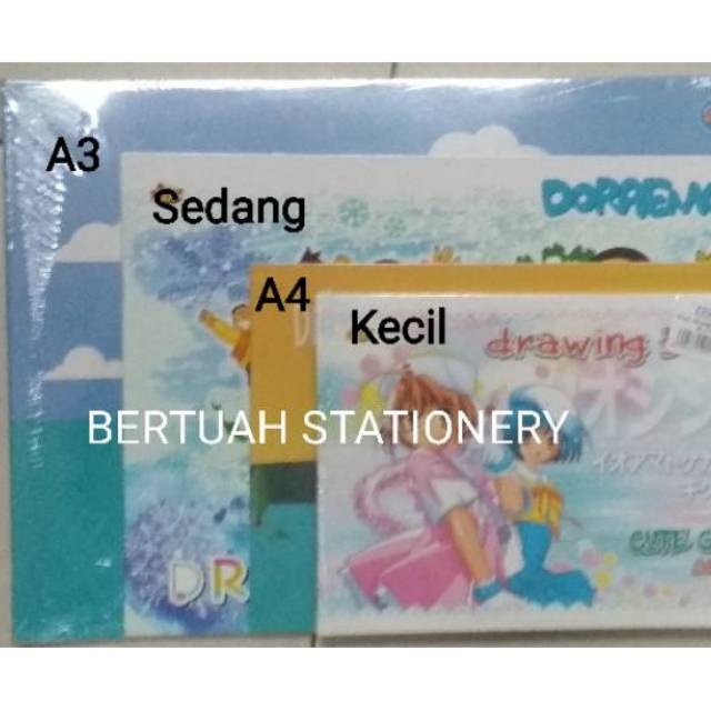 Detail Jenis Jenis Ukuran Buku Gambar Koleksi Nomer 5