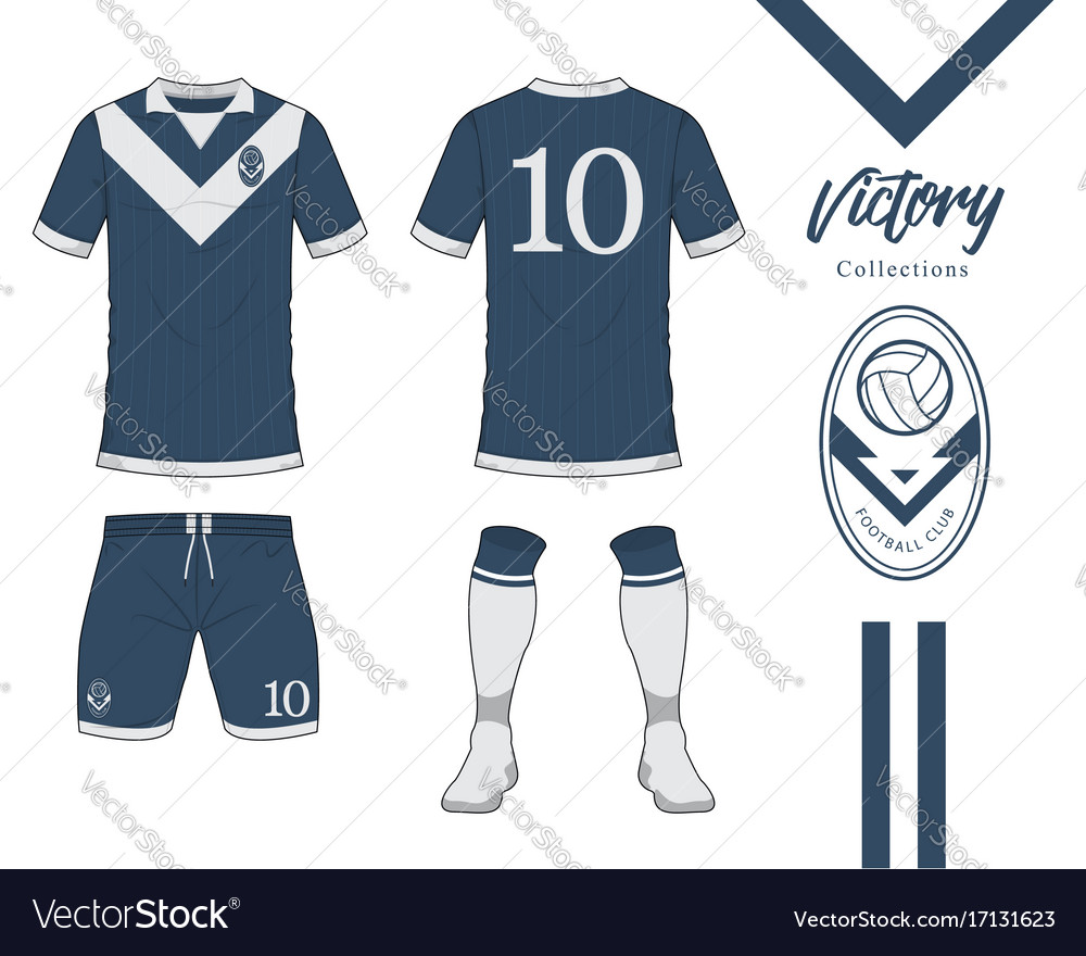 Detail Jersey Vector Template Nomer 18