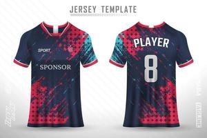 Detail Jersey Vector Template Nomer 3