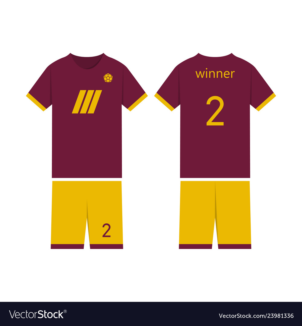 Detail Jersey Vector Template Nomer 21