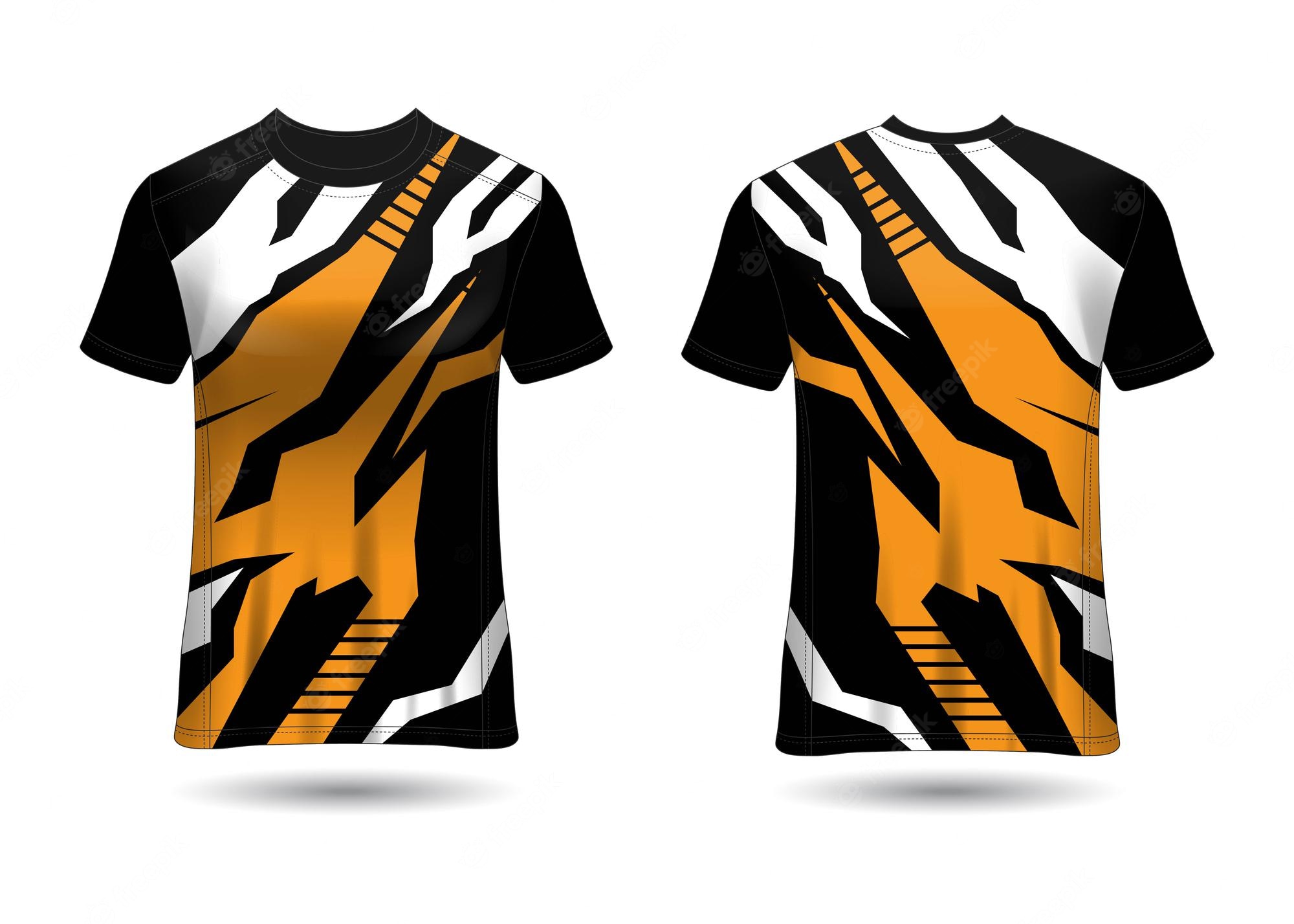Detail Jersey Vector Template Nomer 41