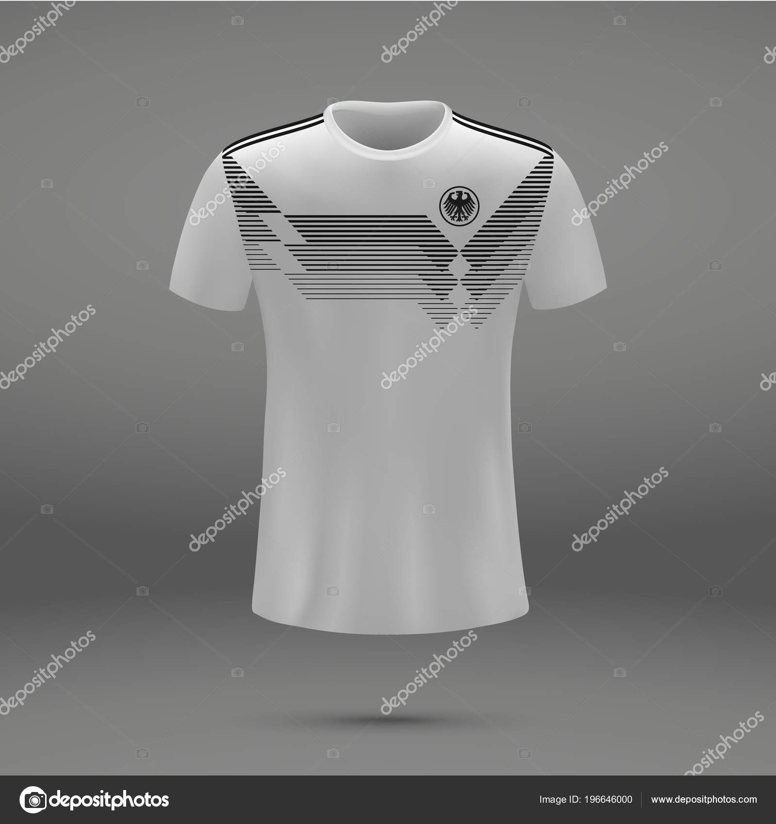 Detail Jersey Vector Template Nomer 44