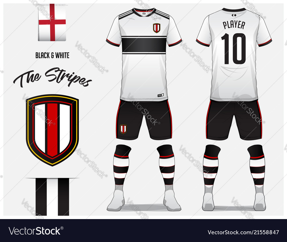 Detail Jersey Vector Template Nomer 9