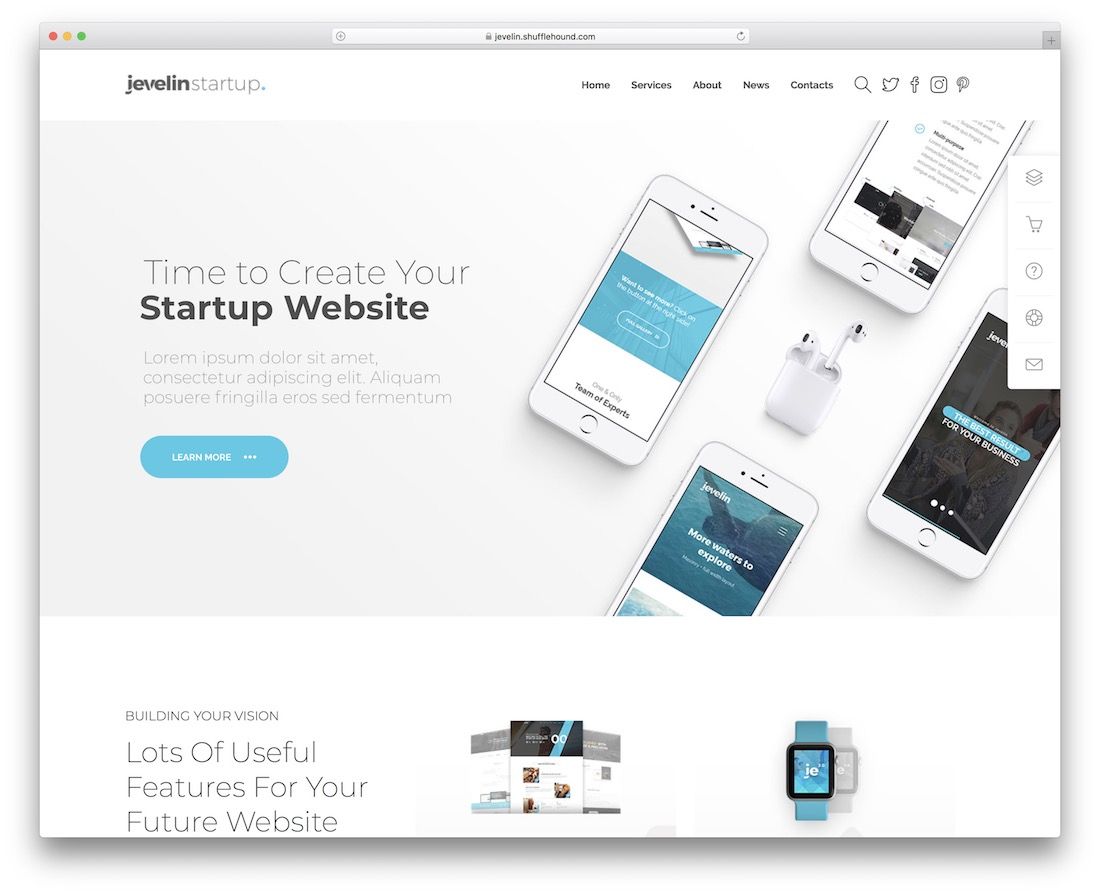 Detail Jevelin Html Template Nomer 15