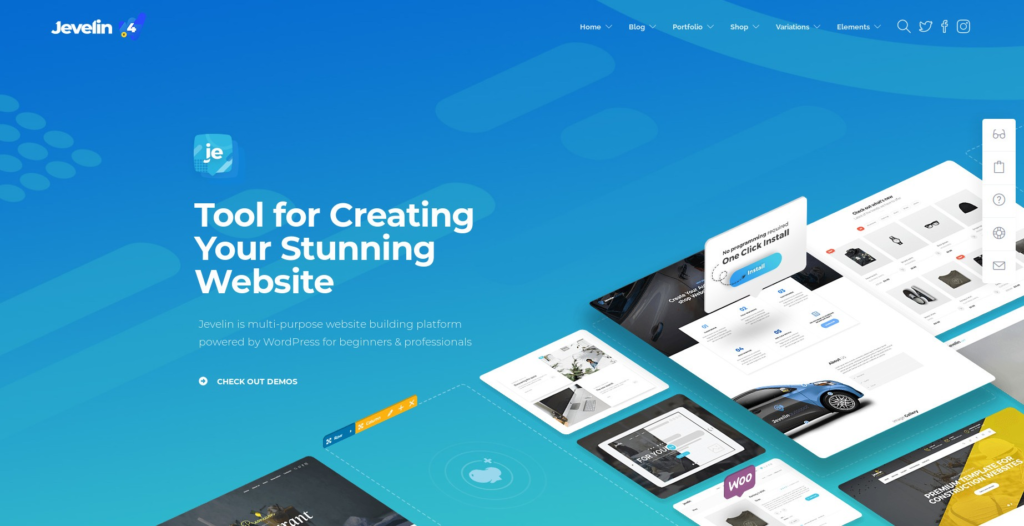 Detail Jevelin Html Template Nomer 32