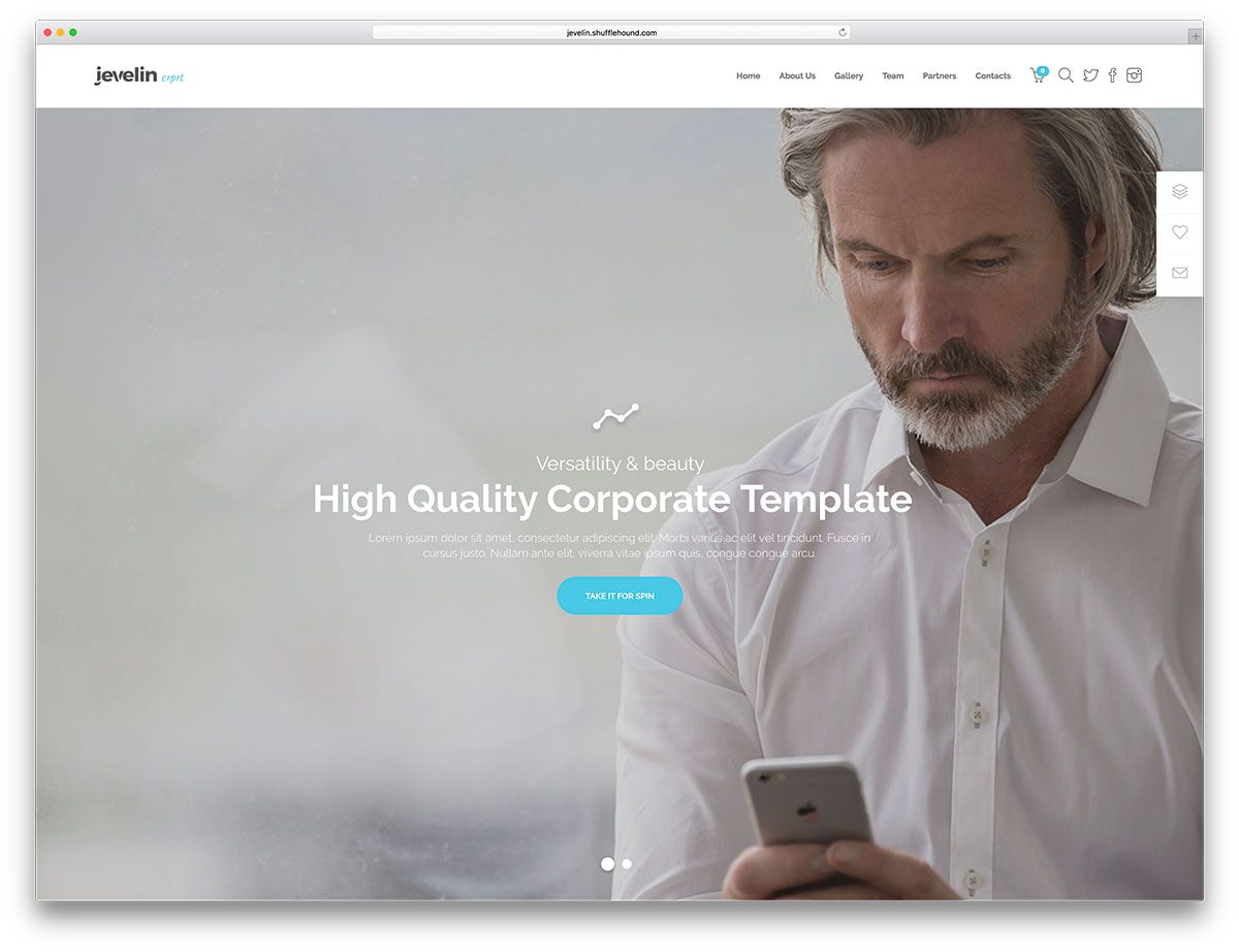 Detail Jevelin Html Template Nomer 35