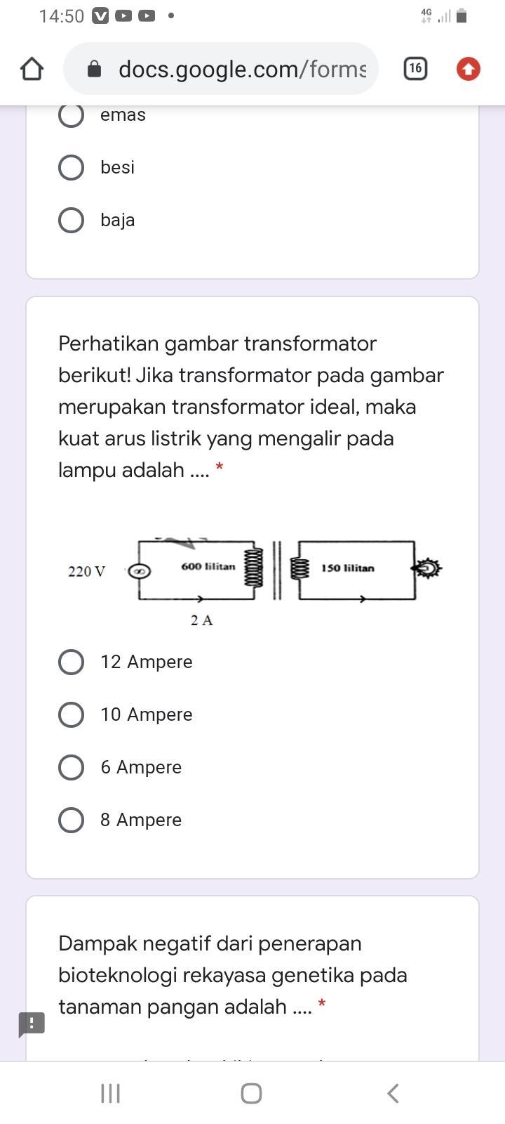 Detail Jika Transformator Pada Gambar Merupakan Transformator Ideal Nomer 11