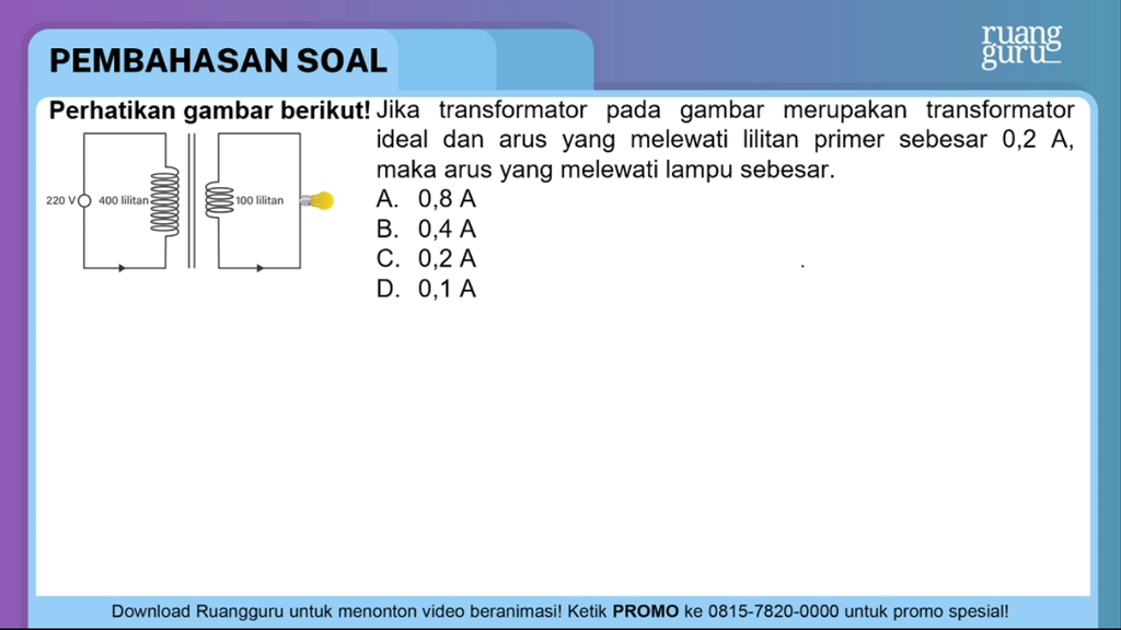 Detail Jika Transformator Pada Gambar Merupakan Transformator Ideal Nomer 12