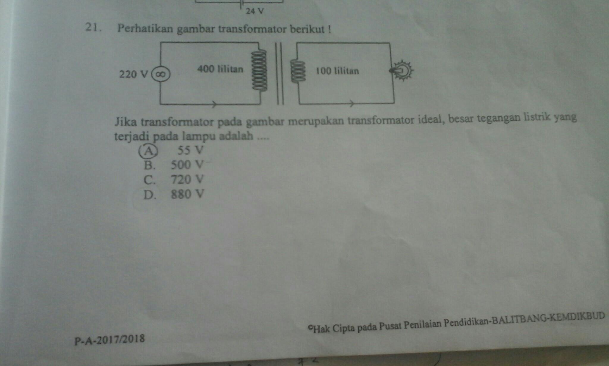 Detail Jika Transformator Pada Gambar Merupakan Transformator Ideal Nomer 5