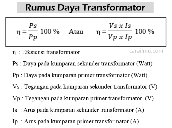 Detail Jika Transformator Pada Gambar Merupakan Transformator Ideal Nomer 49