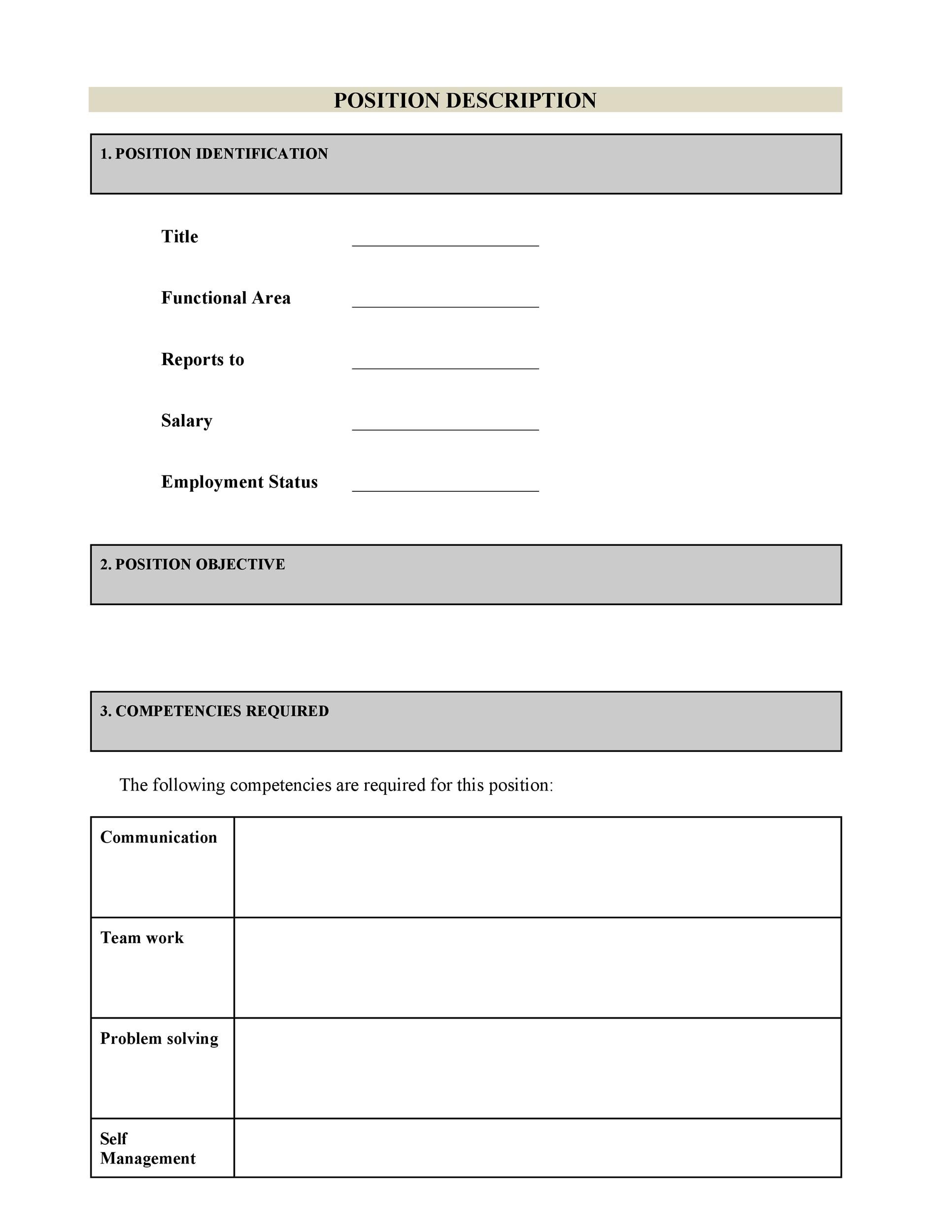 Detail Job Documentation Template Nomer 11