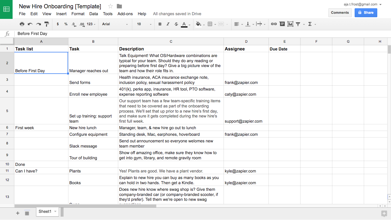 Detail Job Documentation Template Nomer 13