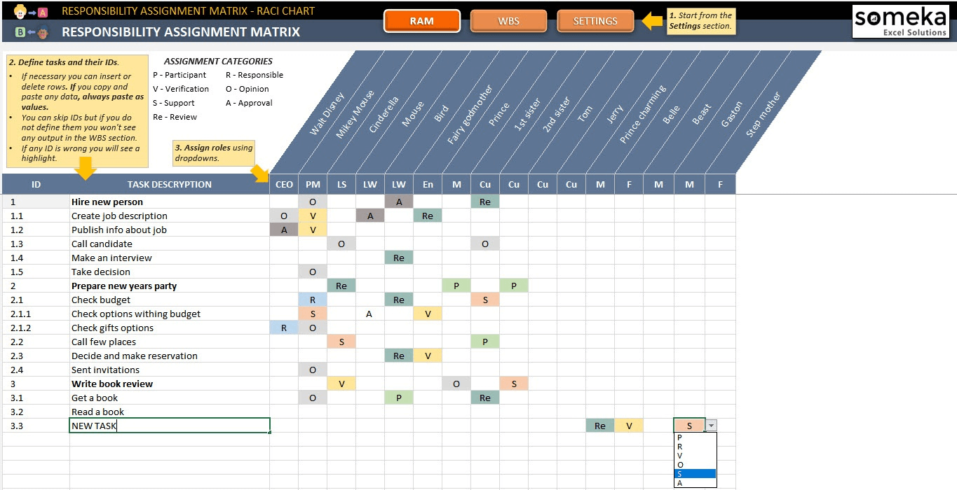 Detail Job Responsibility Matrix Template Nomer 17