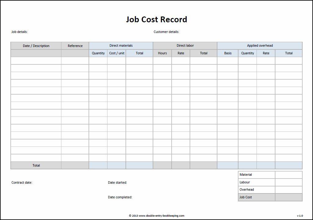 Detail Job Sheet Template Nomer 28