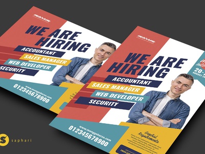 Detail Job Vacancy Flyer Template Nomer 51