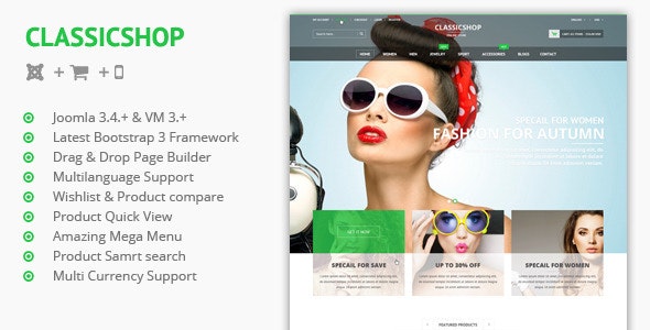 Detail Joomla Bootstrap 3 Template Nomer 22