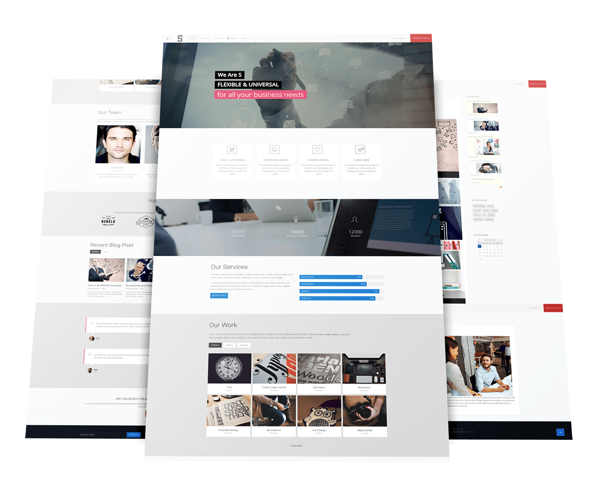 Detail Joomla Free Quickstart Template Nomer 10