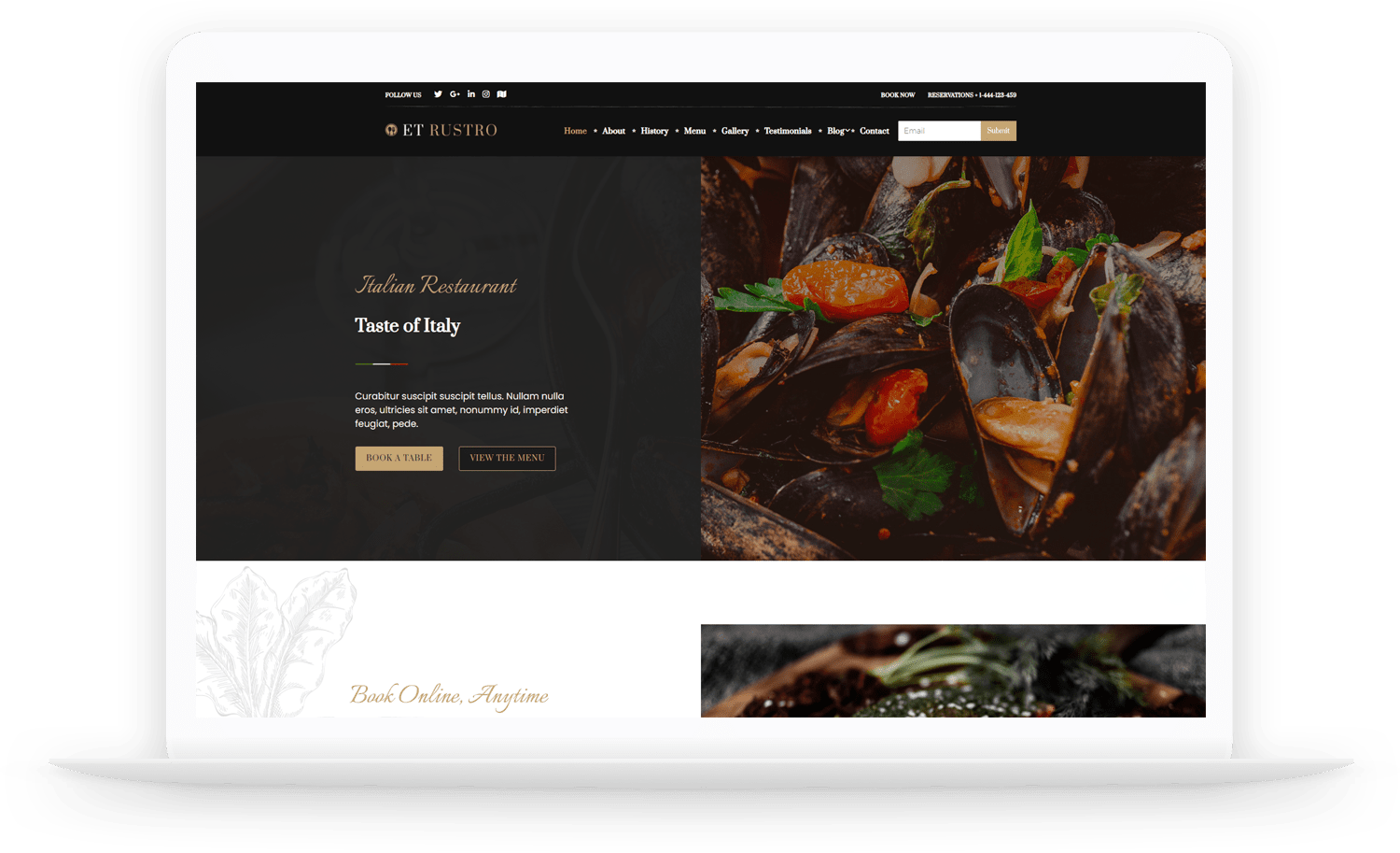 Detail Joomla Free Quickstart Template Nomer 17