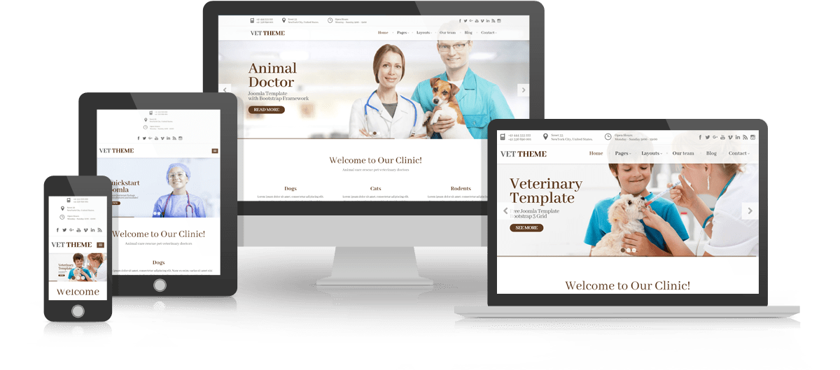 Detail Joomla Free Quickstart Template Nomer 20