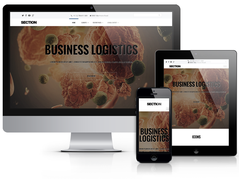 Detail Joomla Free Quickstart Template Nomer 22