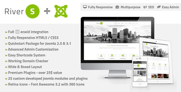Detail Joomla Free Quickstart Template Nomer 42