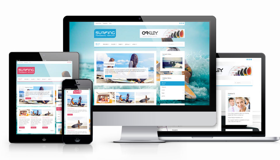 Detail Joomla Free Quickstart Template Nomer 45