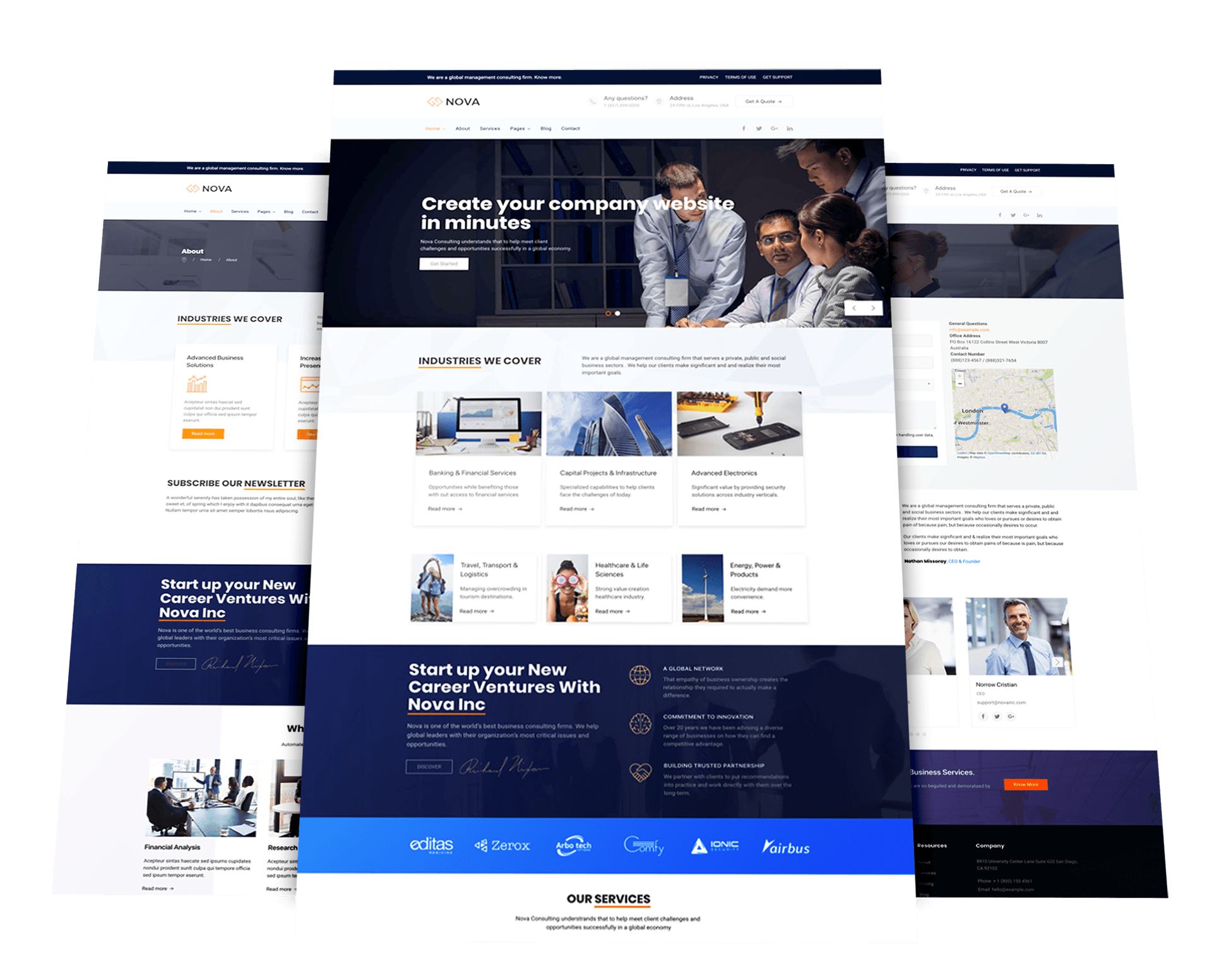 Detail Joomla Free Quickstart Template Nomer 48