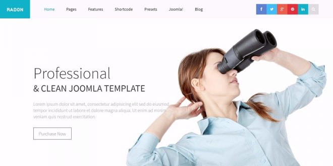 Detail Joomla Free Quickstart Template Nomer 50