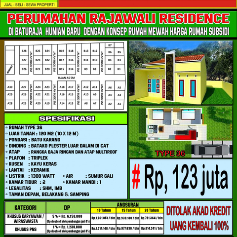 Detail Jual Beli Rumah Baturaja Nomer 4