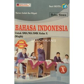 Detail Jual Buku Bahasa Indonesia Kelas 10 Nomer 9