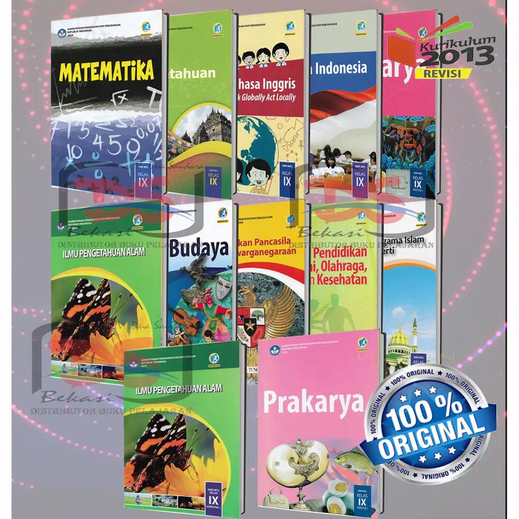 Detail Jual Buku Paket Smp Kelas 9 Kurikulum 2013 Nomer 7