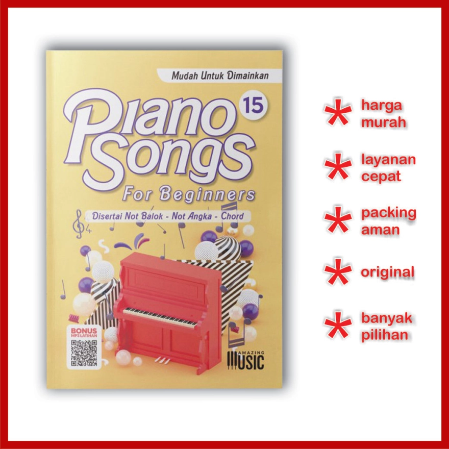 Detail Jual Buku Piano Nomer 29