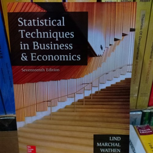 Jual Buku Statistical Techniques In Business And Economics - KibrisPDR