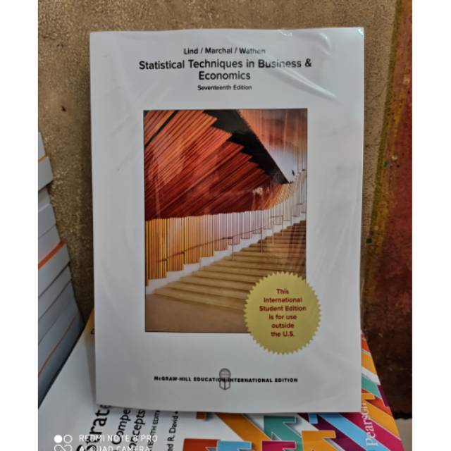 Detail Jual Buku Statistical Techniques In Business And Economics Nomer 14