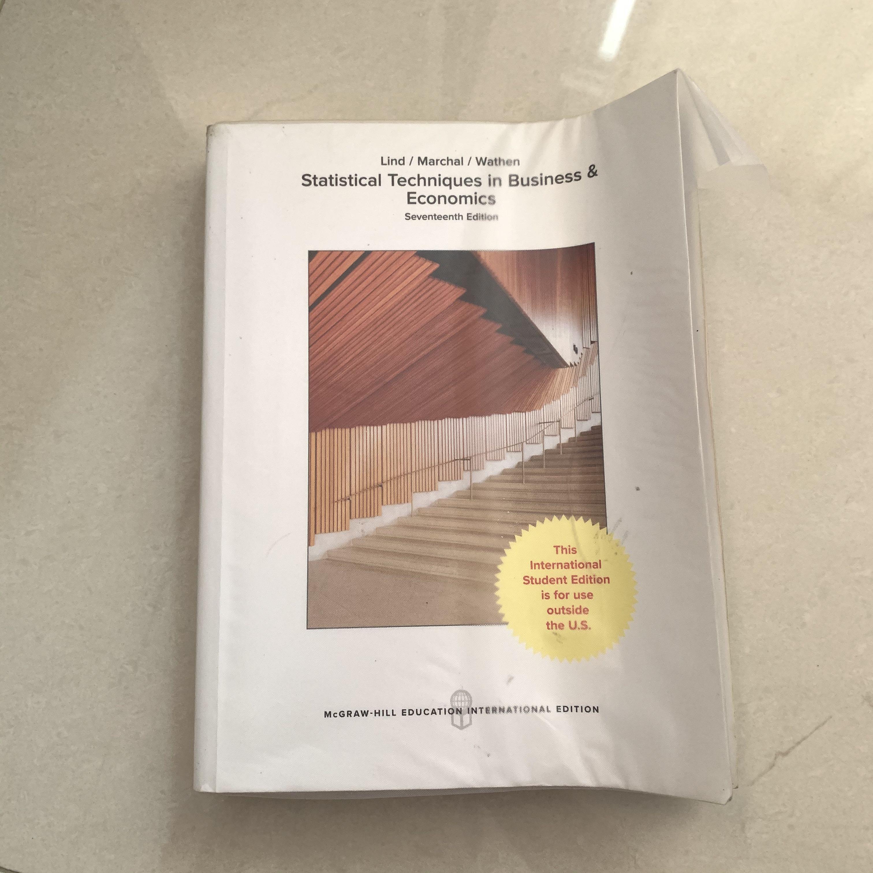 Detail Jual Buku Statistical Techniques In Business And Economics Nomer 21