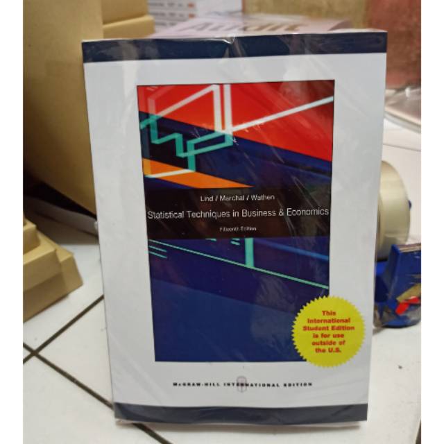 Detail Jual Buku Statistical Techniques In Business And Economics Nomer 27