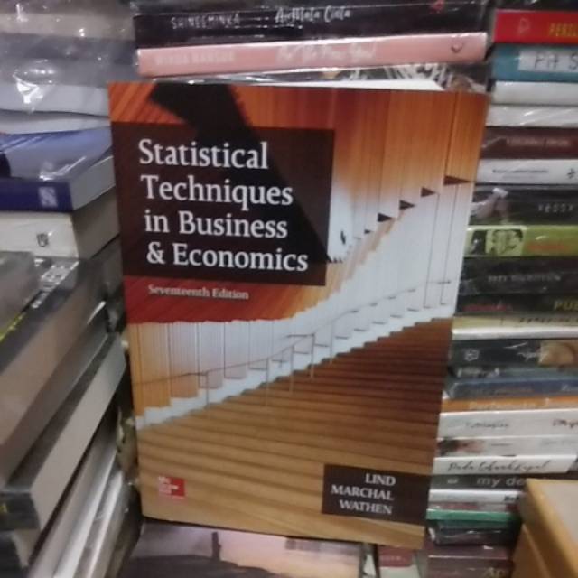 Detail Jual Buku Statistical Techniques In Business And Economics Nomer 35