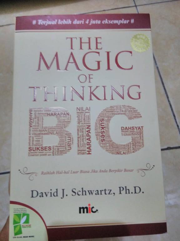 Detail Jual Buku The Magic Of Thinking Big Nomer 10