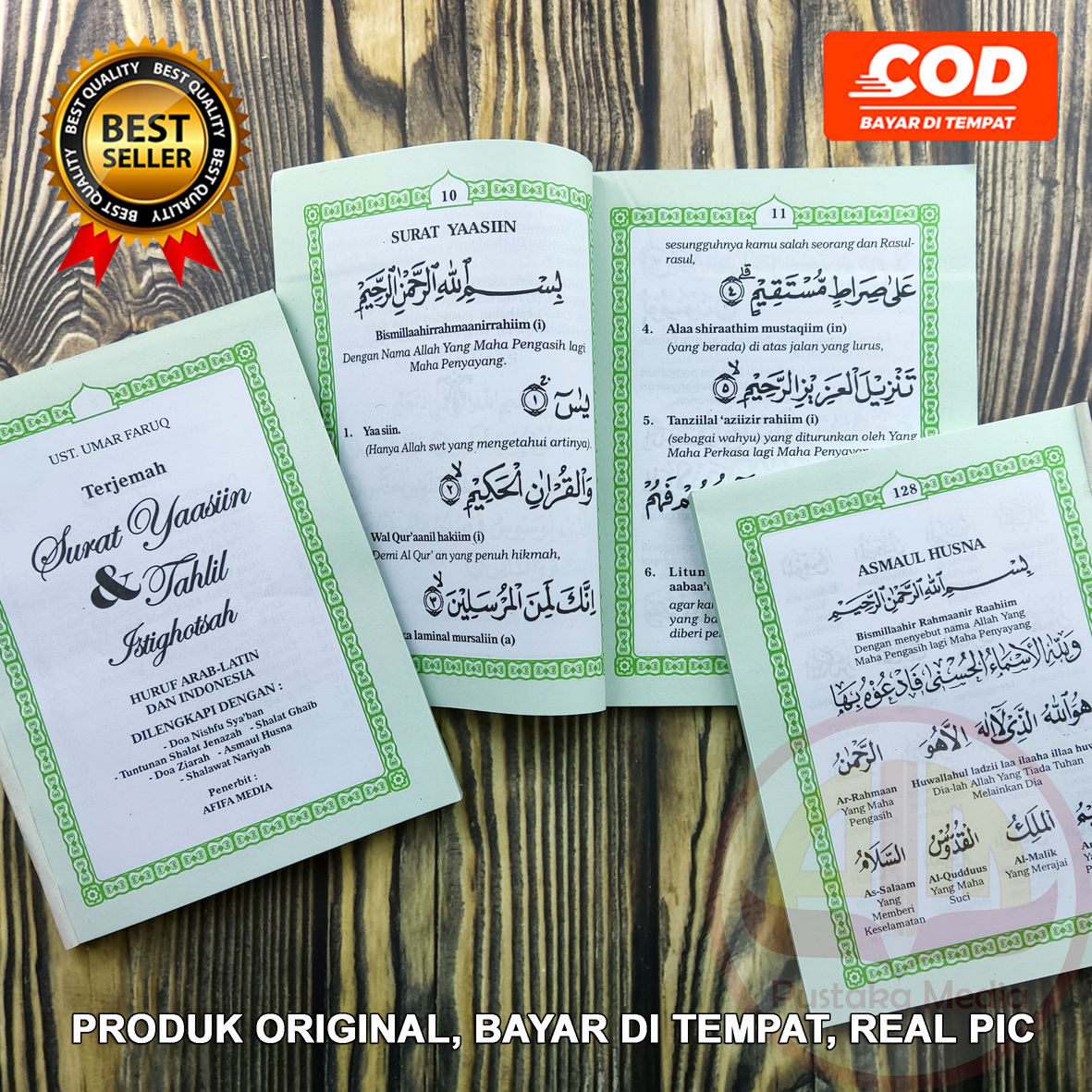 Detail Jual Buku Yasin Tanpa Cover Surabaya Nomer 11