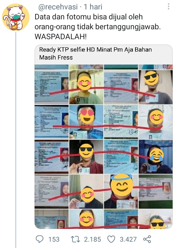 Jual Foto Ktp Selfie - KibrisPDR