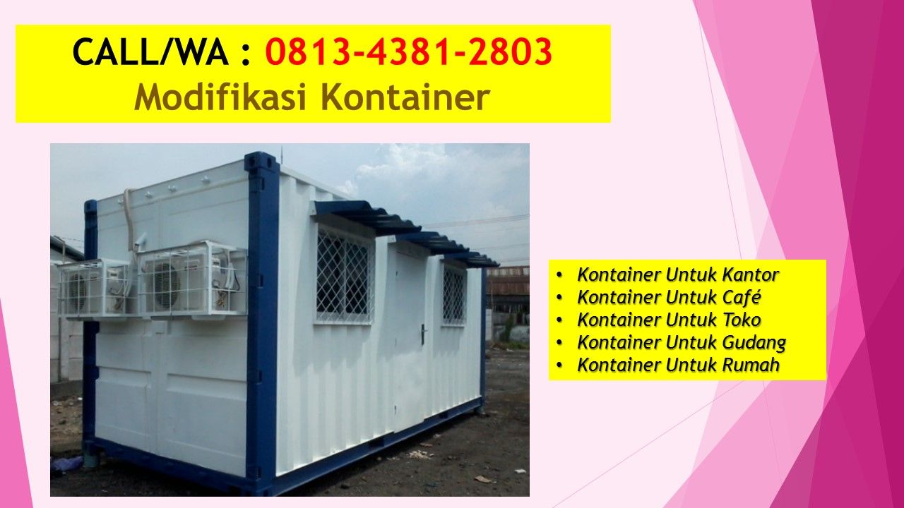 Detail Jual Kontainer Rumah Nomer 25