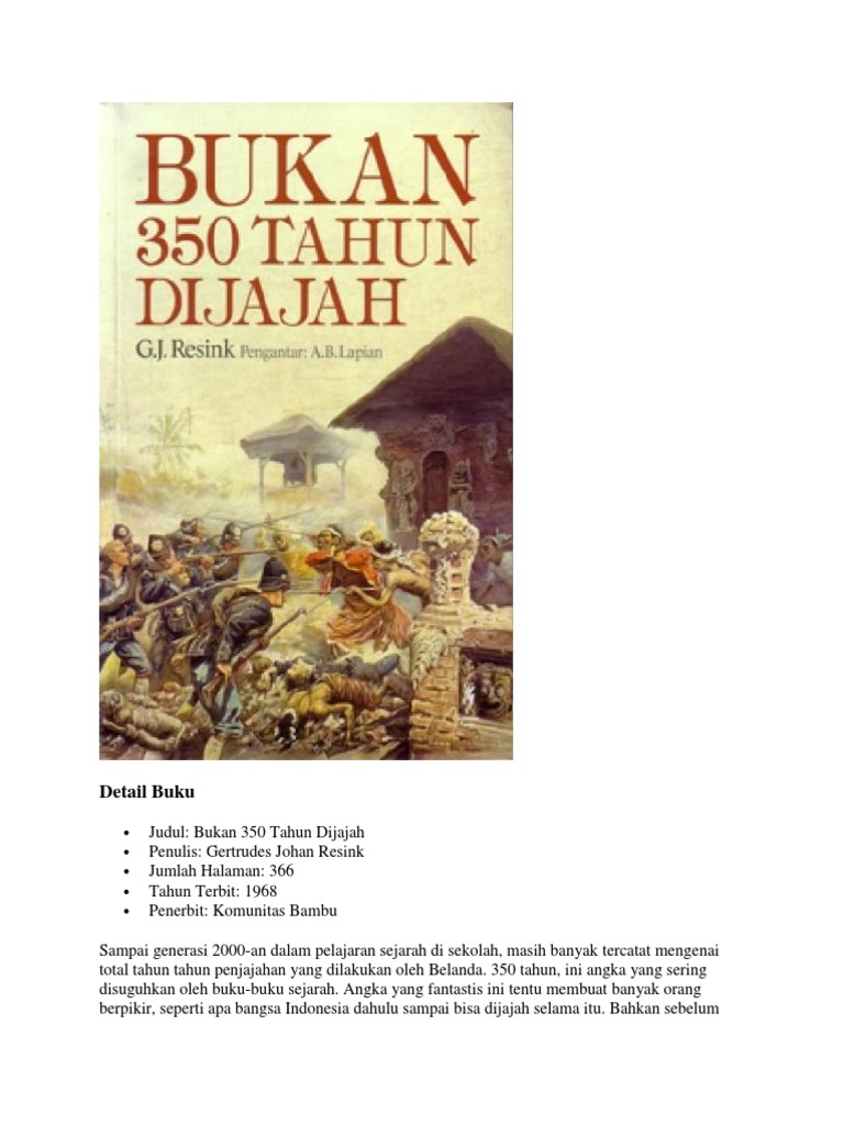 Detail Judul Buku Sejarah Nomer 46