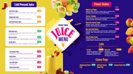 Detail Juice Menu Template Nomer 51