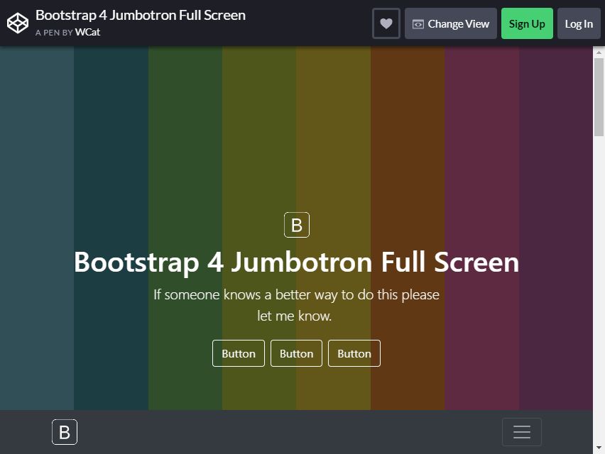 Detail Jumbotron Bootstrap Template Nomer 3